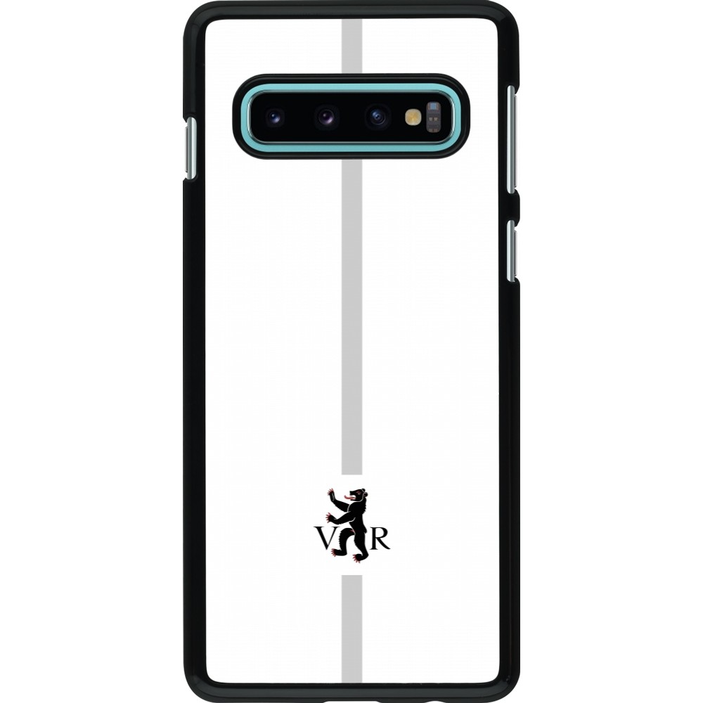 Samsung Galaxy S10 Case Hülle - Kanton AR weiss