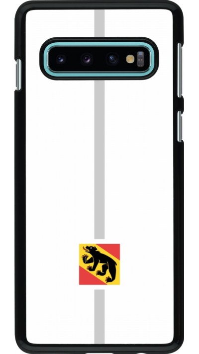 Samsung Galaxy S10 Case Hülle - Kanton BE weiss
