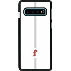 Samsung Galaxy S10 Case Hülle - Kanton BL weiss