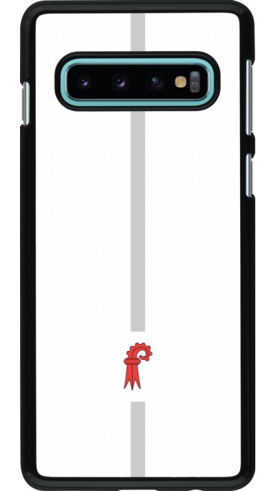 Samsung Galaxy S10 Case Hülle - Kanton BL weiss