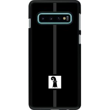 Samsung Galaxy S10 Case Hülle - Kanton BS schwarz