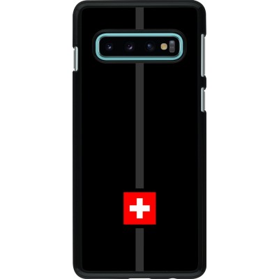 Samsung Galaxy S10 Case Hülle - Kanton CH schwarz