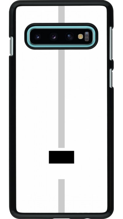 Samsung Galaxy S10 Case Hülle - Kanton FR weiss