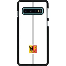 Samsung Galaxy S10 Case Hülle - Kanton GE weiss