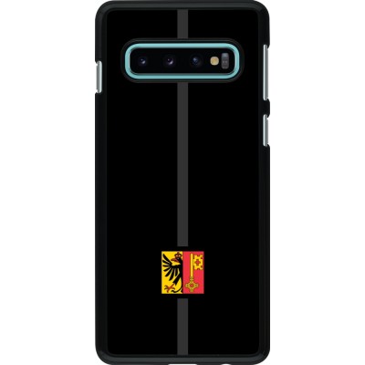 Samsung Galaxy S10 Case Hülle - Kanton GE schwarz