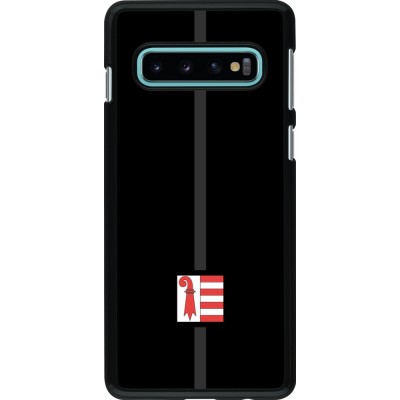 Samsung Galaxy S10 Case Hülle - Kanton JU schwarz
