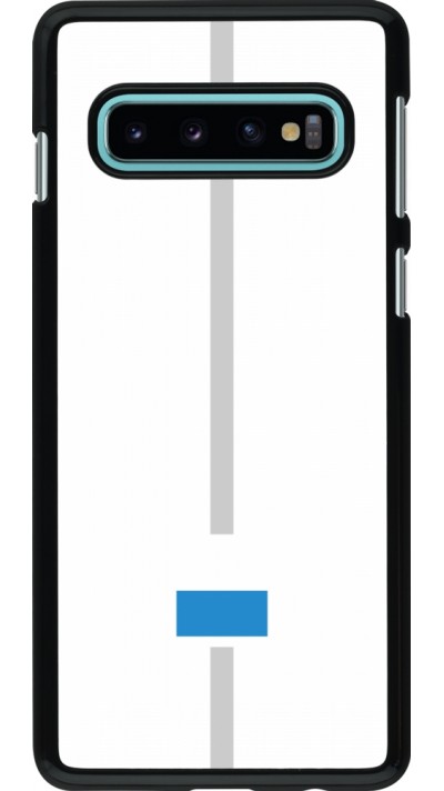 Samsung Galaxy S10 Case Hülle - Kanton LU weiss