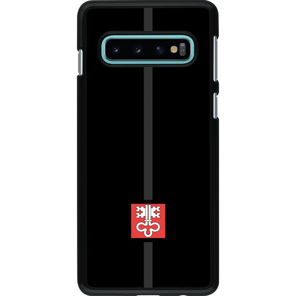 Samsung Galaxy S10 Case Hülle - Kanton NW schwarz