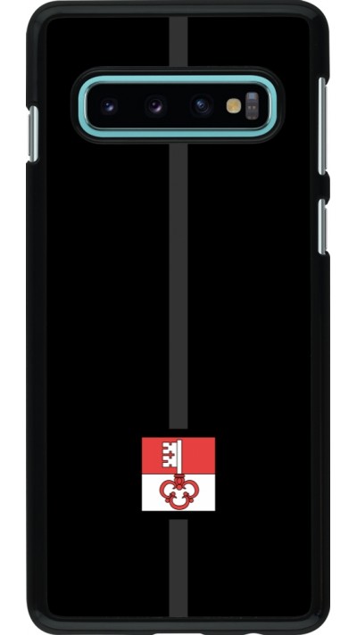 Samsung Galaxy S10 Case Hülle - Kanton OW schwarz