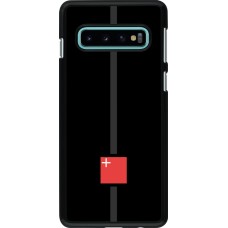 Samsung Galaxy S10 Case Hülle - Kanton SZ schwarz