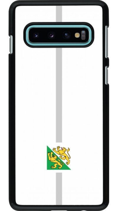 Samsung Galaxy S10 Case Hülle - Kanton TG weiss