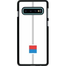 Samsung Galaxy S10 Case Hülle - Kanton TI weiss