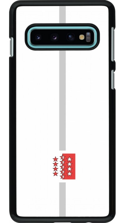 Samsung Galaxy S10 Case Hülle - Kanton VS weiss