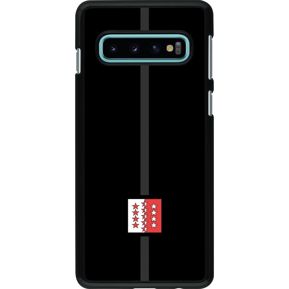 Samsung Galaxy S10 Case Hülle - Kanton VS schwarz