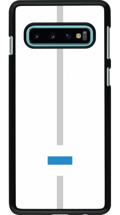 Samsung Galaxy S10 Case Hülle - Kanton ZG weiss