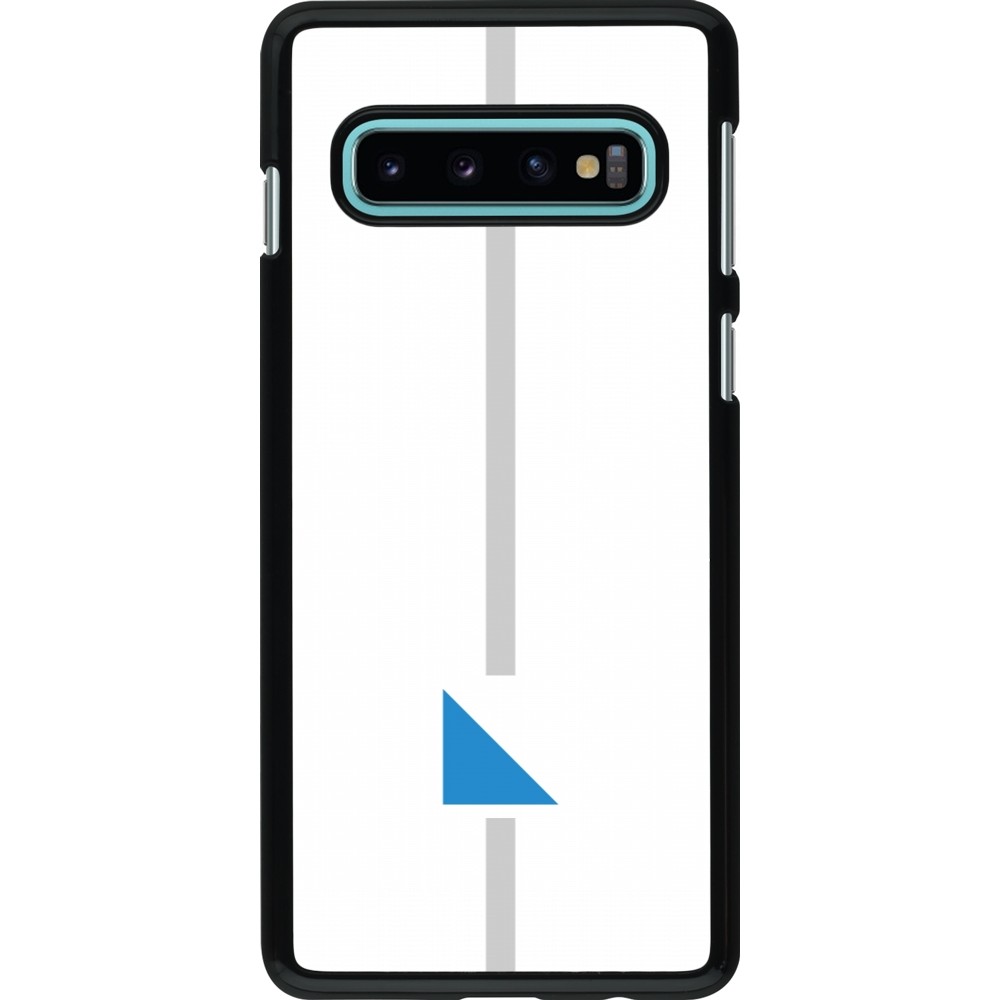 Samsung Galaxy S10 Case Hülle - Kanton ZH weiss