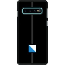 Samsung Galaxy S10 Case Hülle - Kanton ZH schwarz