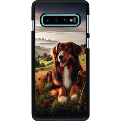 Samsung Galaxy S10 Case Hülle - Hund Land Schweiz