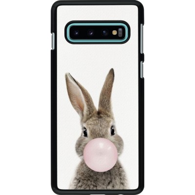 Samsung Galaxy S10 Case Hülle - Easter 2023 bubble gum bunny