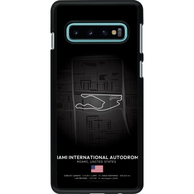 Samsung Galaxy S10 Case Hülle - F1 Track 2025 Miami