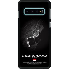 Samsung Galaxy S10 Case Hülle - F1 Track 2025 Monaco