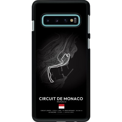 Samsung Galaxy S10 Case Hülle - F1 Track 2025 Monaco
