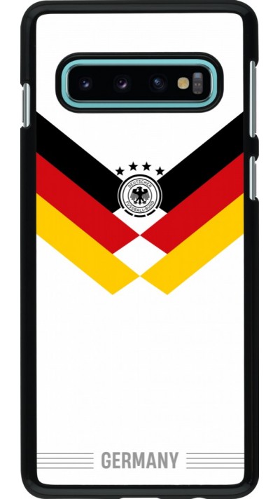 Samsung Galaxy S10 Case Hülle - Deutschland 2026 personalisierbares Fussballtrikot