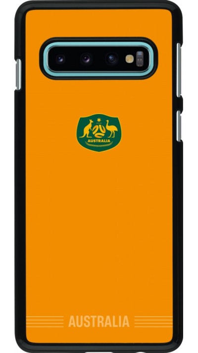 Samsung Galaxy S10 Case Hülle - Australien 2026 personalisierbares Fussballtrikot