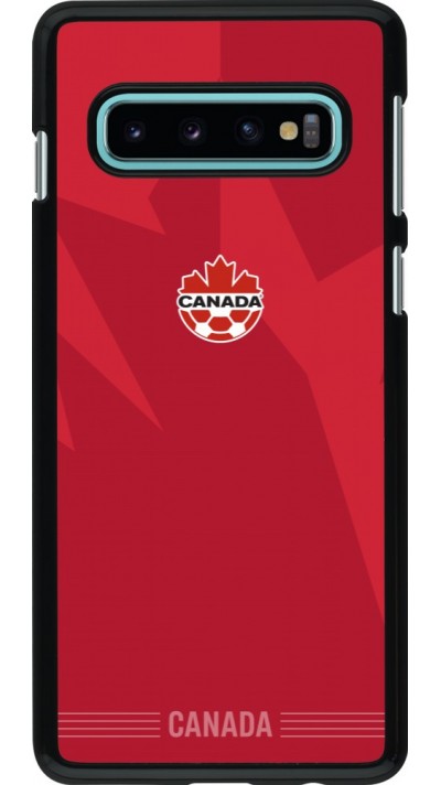 Samsung Galaxy S10 Case Hülle - Kanada 2026 personalisierbares Fussballtrikot