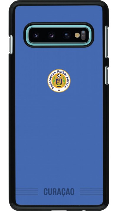 Samsung Galaxy S10 Case Hülle - Curaçao 2026 personalisierbares Fussballtrikot