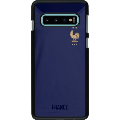 Samsung Galaxy S10 Case Hülle - Frankreich 2022 personalisierbares Fussballtrikot