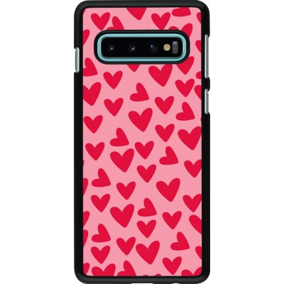 Samsung Galaxy S10 Case Hülle - Mom 2024 kleine Herzen