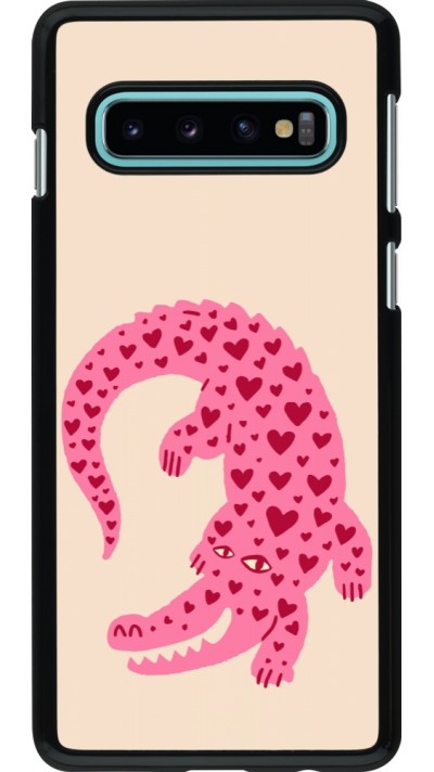 Coque Samsung Galaxy S10 - Pink crocodile 2026