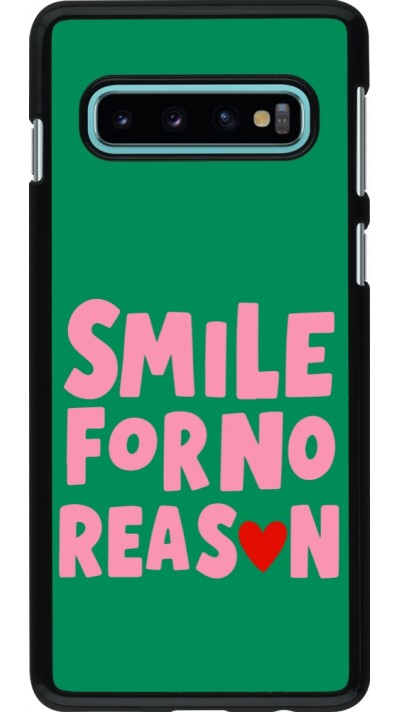 Coque Samsung Galaxy S10 - Smile for no reason 2026