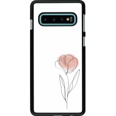 Samsung Galaxy S10 Case Hülle - Spring 23 minimalist flower