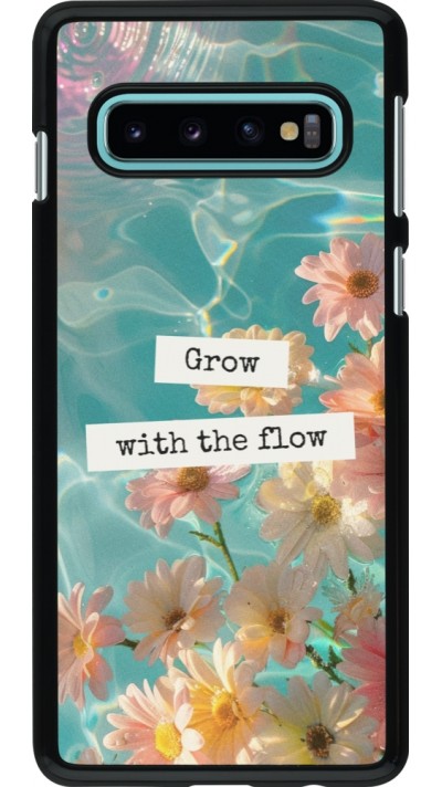 Samsung Galaxy S10 Case Hülle - Summer 2025 Grow with the flow