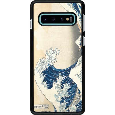 Samsung Galaxy S10 Case Hülle - Kunstbild - Die große Welle vor Kanagawa - Hokusai
