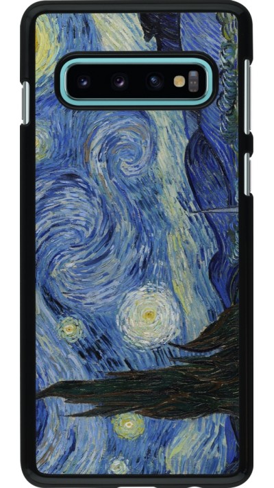 Samsung Galaxy S10 Case Hülle - Kunstbild - Sternennacht - Van Gogh