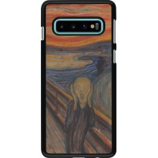 Samsung Galaxy S10 Case Hülle - Kunstbild - Der Schrei - Edvard Munch