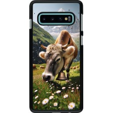 Samsung Galaxy S10 Case Hülle - Kuh Berg Wallis