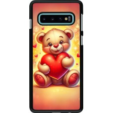Samsung Galaxy S10 Case Hülle - Valentin 2024 Teddy Liebe