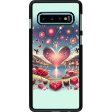 Samsung Galaxy S10 Case Hülle - Valentin 2025 Schick