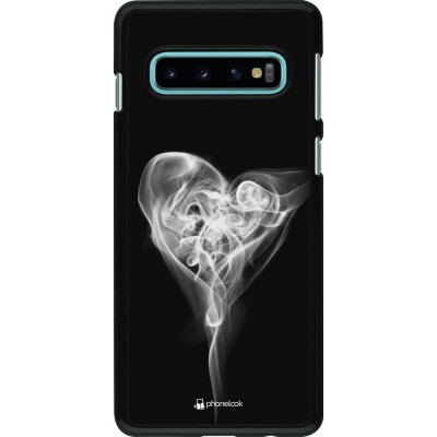Hülle Samsung Galaxy S10 - Valentine 2022 Black Smoke