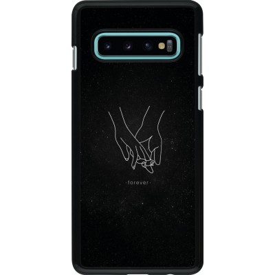 Samsung Galaxy S10 Case Hülle - Valentine 2023 hands forever