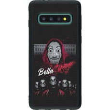 Hülle Samsung Galaxy S10 - Silikon schwarz Bella Ciao