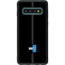 Samsung Galaxy S10 Case Hülle - Silikon schwarz Kanton AG schwarz