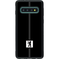 Samsung Galaxy S10 Case Hülle - Silikon schwarz Kanton AI schwarz