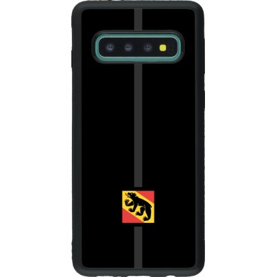 Samsung Galaxy S10 Case Hülle - Silikon schwarz Kanton BE schwarz
