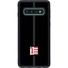 Samsung Galaxy S10 Case Hülle - Silikon schwarz Kanton JU schwarz