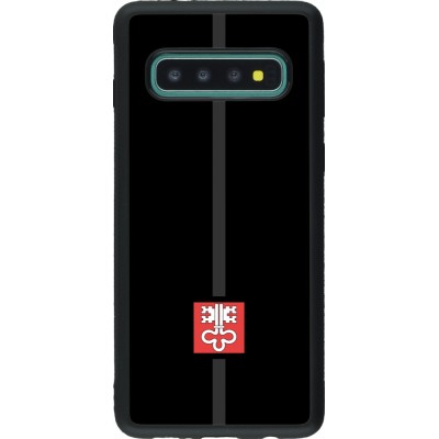 Samsung Galaxy S10 Case Hülle - Silikon schwarz Kanton NW schwarz